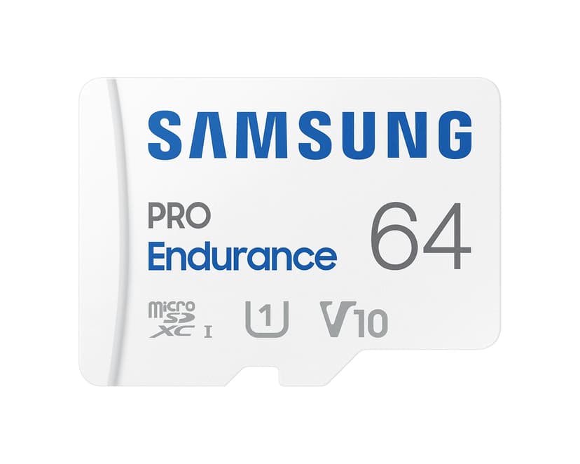 Samsung Pro Endurance Microsdxc 64Gb W/sd-adapter 64GB