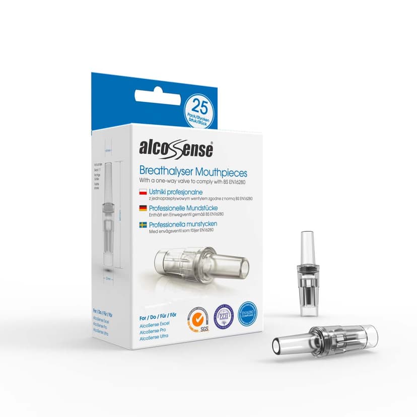 ALCOSENSE Munstycken Professional 25-Pack