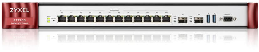 Zyxel Nebula ZyWALL ATP700 Brandvägg (med 1 år Security Pack)
