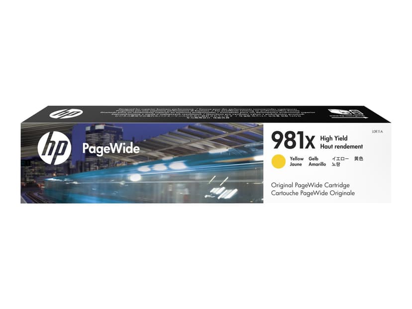 HP Blekk Gul 981X 10K - PW 556DN/556XH