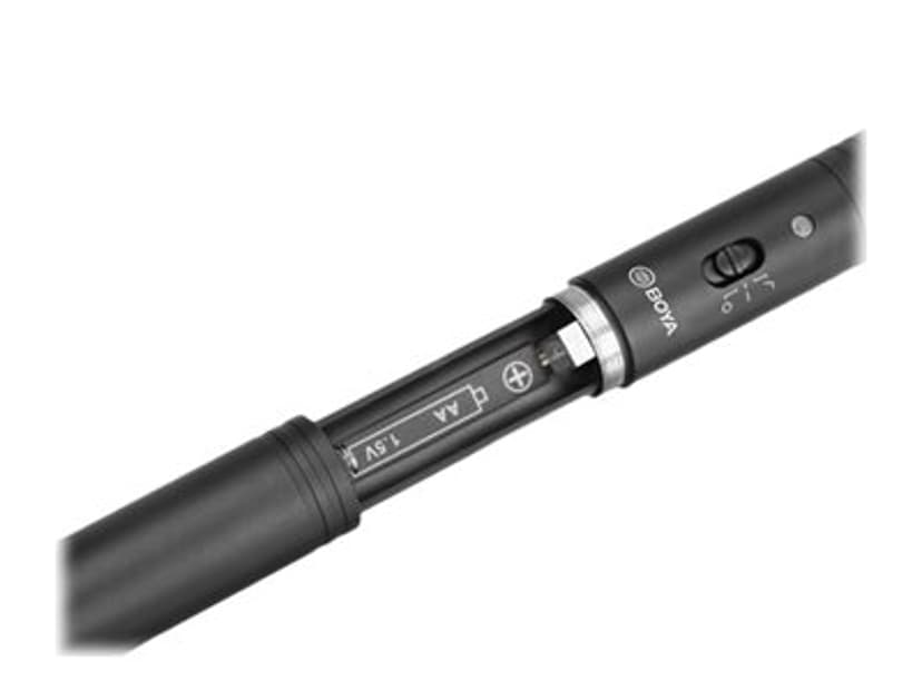 Boya BY-PVM3000L Professional Shotgun Microphone (Long) Musta