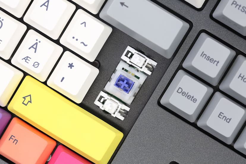 Varmilo VEM88 CMYK V2 EC Ivy Kabelansluten Nordisk Tangentbord
