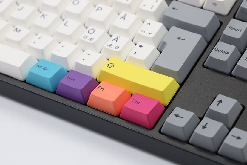 Varmilo VEM88 CMYK V2 EC Ivy Kabelansluten Nordisk Tangentbord