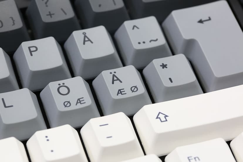 Varmilo VEA109 Yakumo V2  MX Red Langallinen, USB Pohjoismaat Harmaa, Valkoinen Näppäimistö