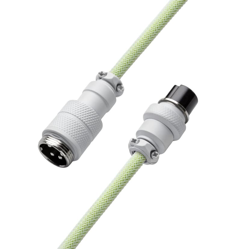 CableMod Pro Coiled Cable - Lime Sorbet 1.5m USB A USB C