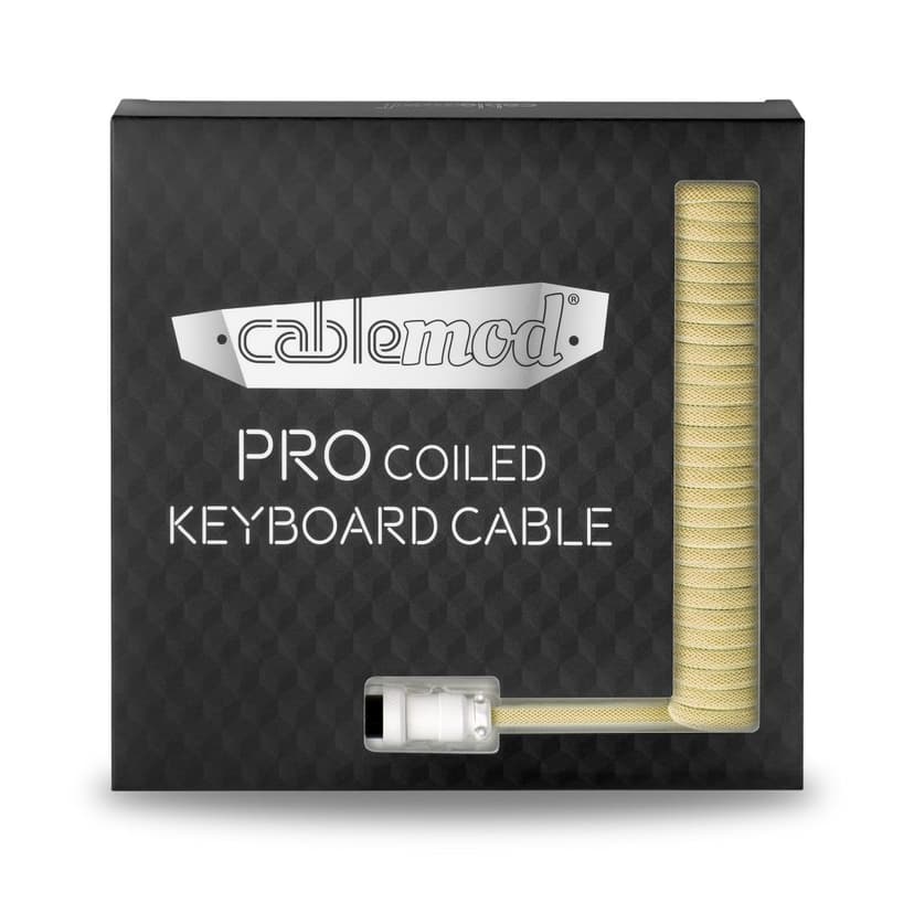 CableMod Pro Coiled Cable - Lemon Ice 1.5m USB-C