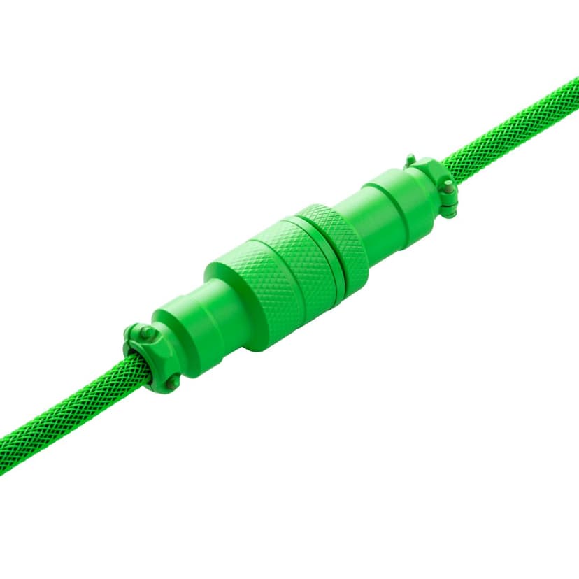 CableMod Pro Coiled Cable - Viper Green 1.5m USB-C