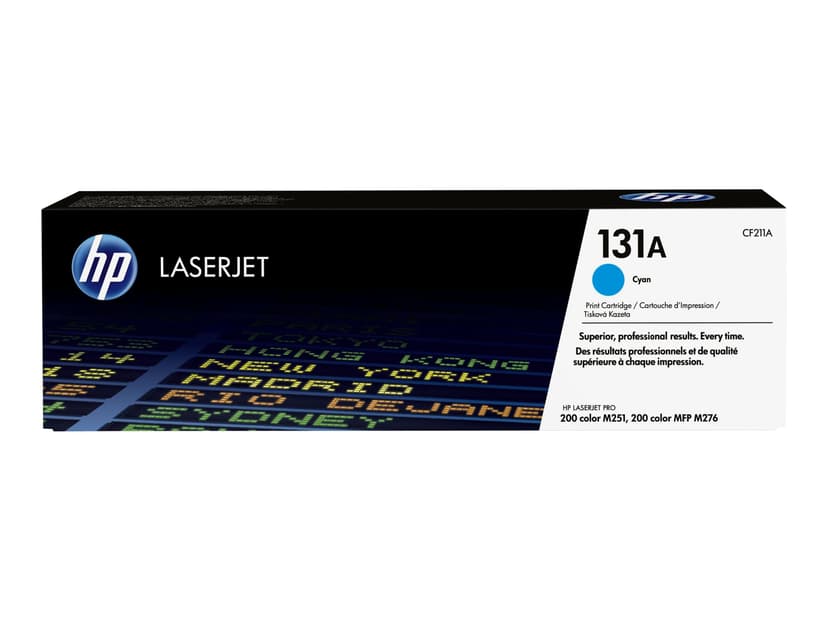 HP Värikasetti Syaani 131A 1.8K - CF211A  #ATTACH