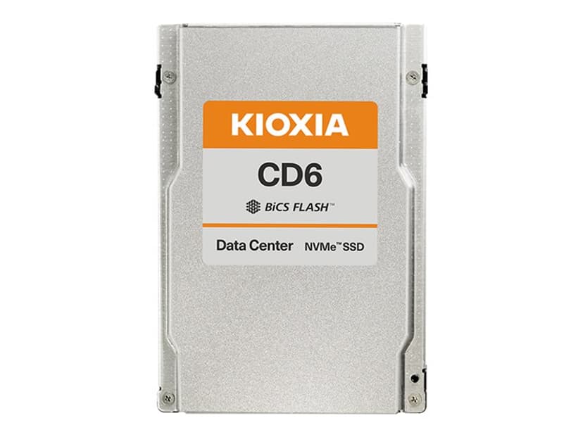 Kioxia CD6-R Series KCD61LUL15T3 SSD-levy 15360GB 2.5" PCI Express 4.0 (NVMe)