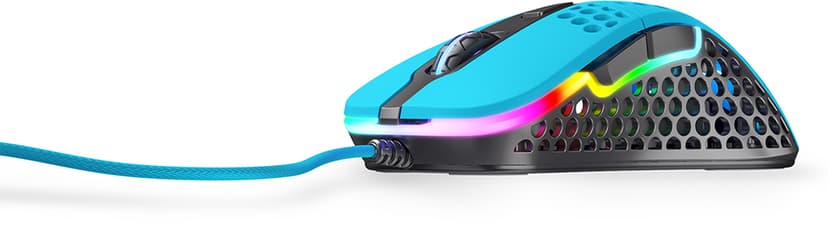 Xtrfy M4 RGB Gaming Mouse Miami Blue Langallinen 16000dpi Hiiri