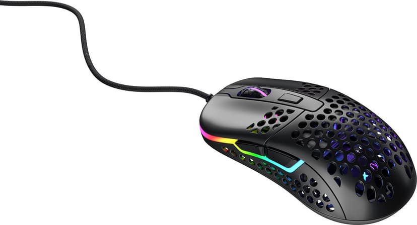 Xtrfy M42 RGB Gaming Mouse Black Langallinen 16000dpi Hiiri