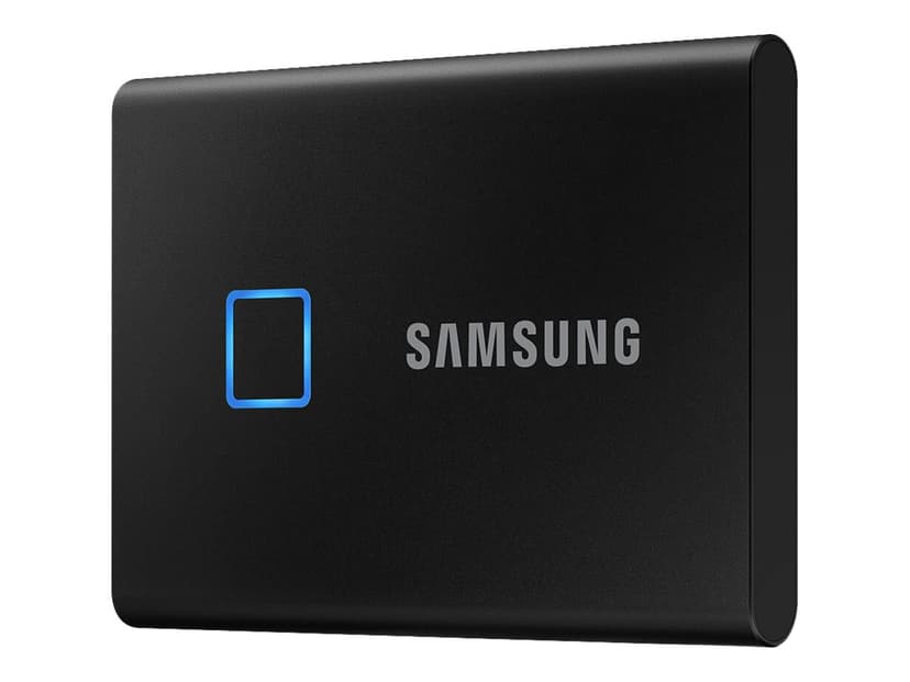 Samsung SSD T7 Touch 2TB Sort (MU-PC2T0K/WW) Dustinhome.dk