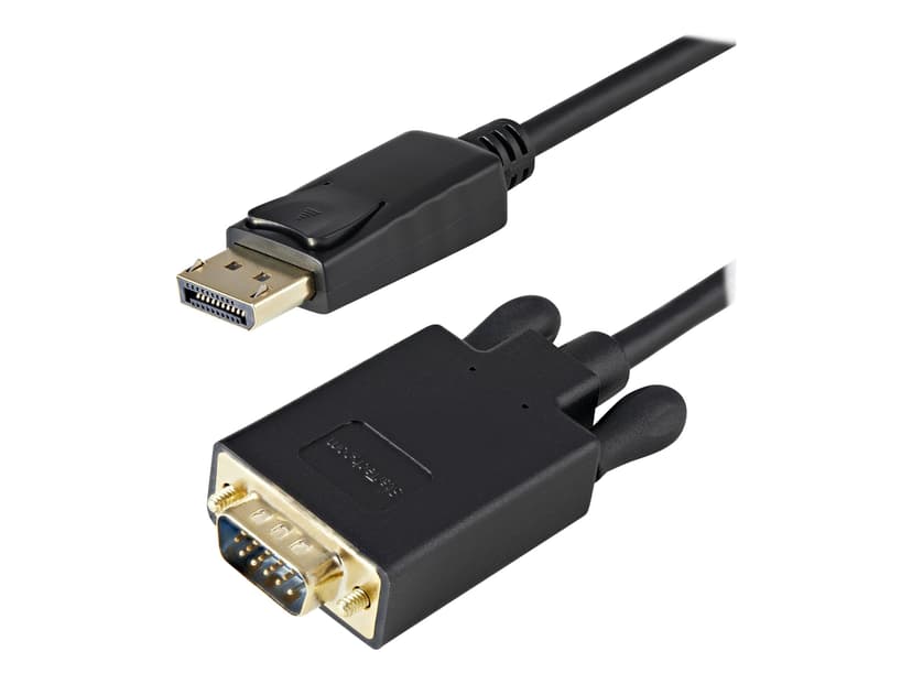 Startech 3 ft DisplayPort to VGA Adapter Cable DP to VGA Black 1m DisplayPort Hane VGA Hane