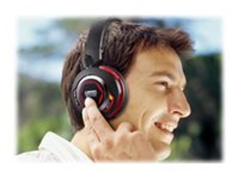 Creative Sound Blaster EVO Wireless Headset Stereo R d Svart