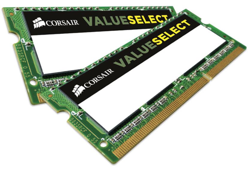 Corsair Value Select 8GB 1,600MHz DDR3L SDRAM SO DIMM 204-pin