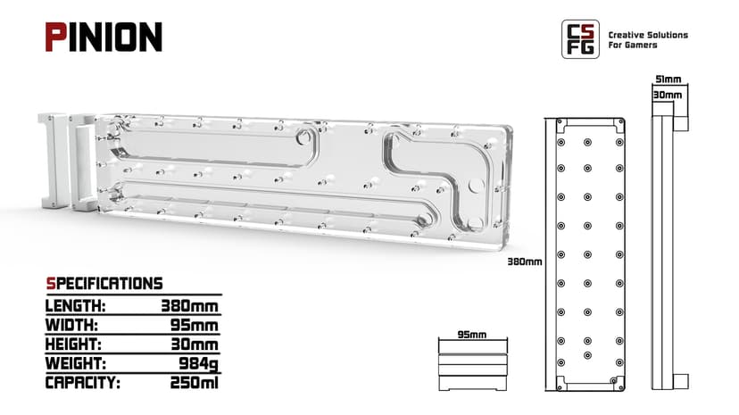 CSFG Pinion Left