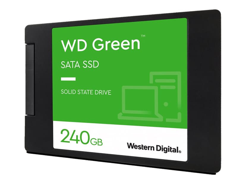 WD Green WDS240G3G0A SSD-levy 240GB 2.5" Serial ATA-600
