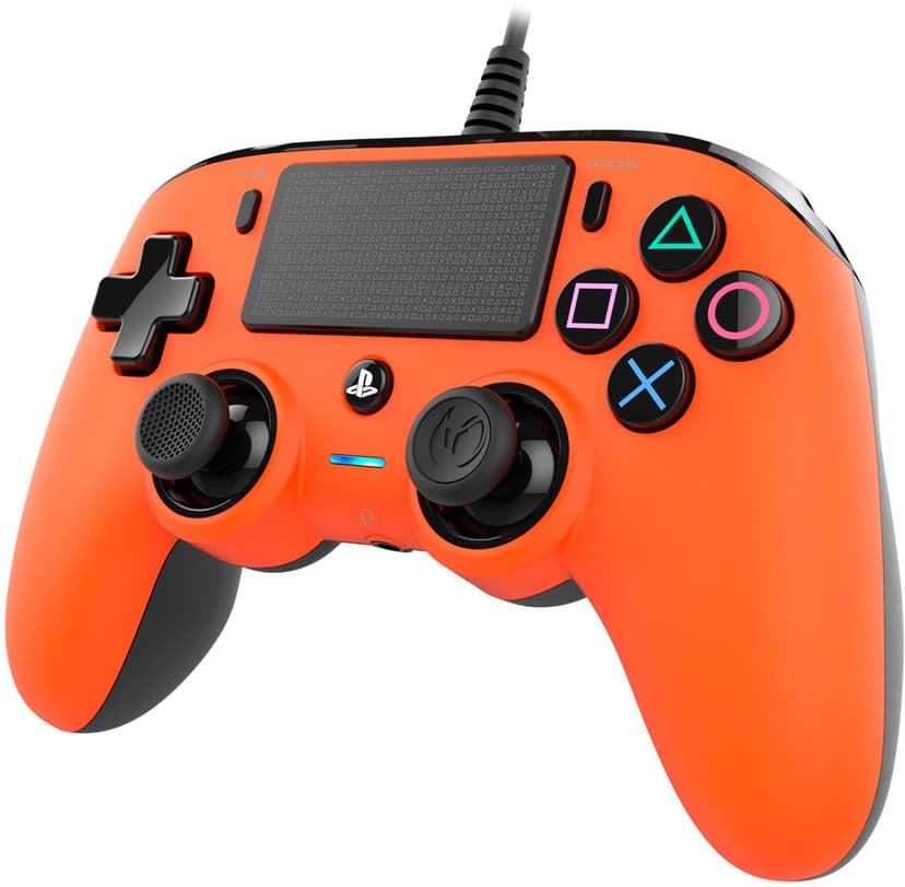 Nacon Wired Compact Controller Ps4 - Orange