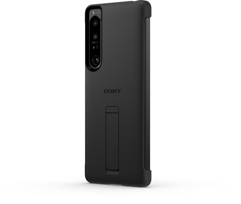 Sony Stand Back Cover Sony Xperia 1 IV Musta