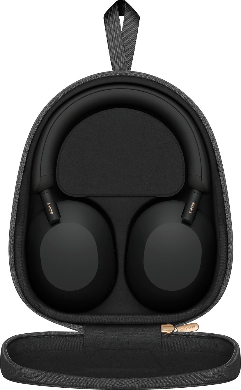 Sony WH-1000XM5 Hovedtelefoner 3,5 mm jackstik Sort