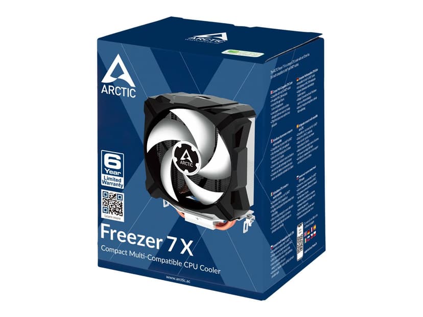 ARCTIC Freezer 7X Ilmanjäähdytin Alumiini, Musta