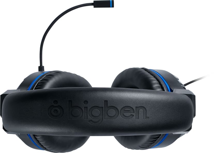 Big Ben Bigben Interactive PS4OFHEADSETV3 kuulokkeet ja kuulokemikrofoni Langallinen Pääpanta Pelaaminen Musta, Sininen Musta, Sininen