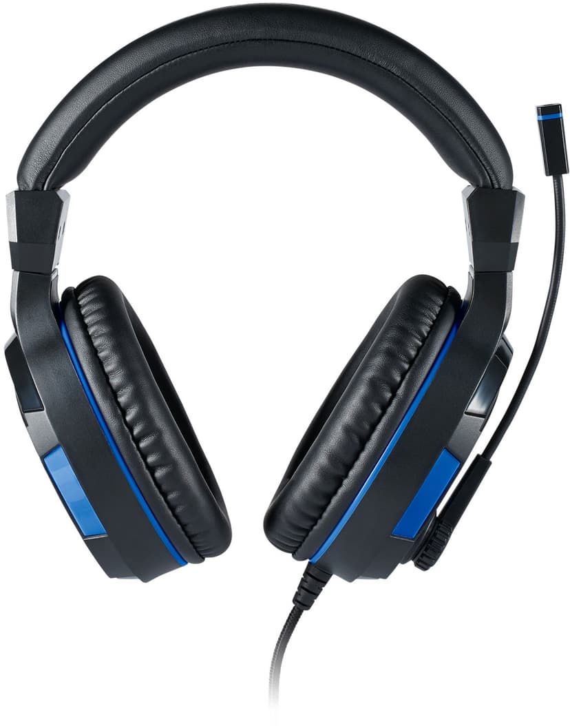 Big Ben Bigben Interactive PS4OFHEADSETV3 kuulokkeet ja kuulokemikrofoni Langallinen Pääpanta Pelaaminen Musta, Sininen Musta, Sininen