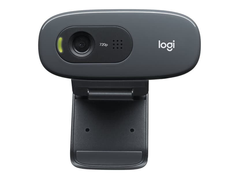 Logitech C270 HD USB 2.0 Webbkamera Svart