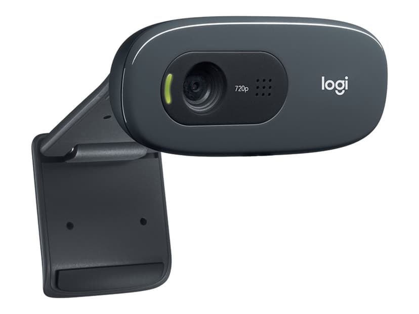 Logitech C270 HD USB 2.0 Webbkamera Svart