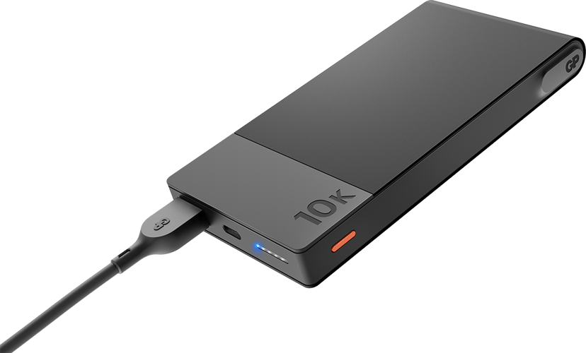 GP Powerbank M2 10000 mAh USB-C PD, musta 10000mAh Musta
