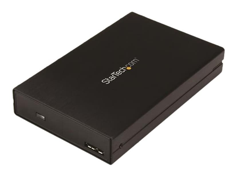 Startech .com 2.5" SATA USB 3.1 Gen 2 Hard Drive Enclosure 2.5" USB 3.1 (Gen 2) Musta
