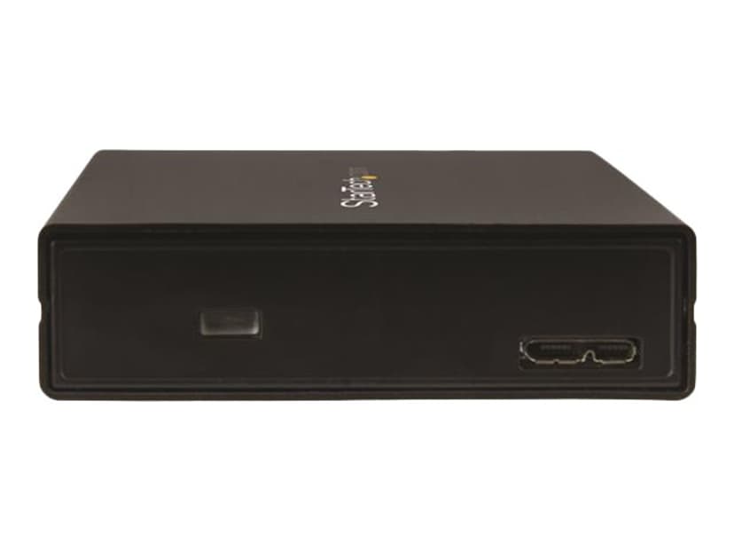 Startech .com 2.5" SATA USB 3.1 Gen 2 Hard Drive Enclosure 2.5" USB 3.1 (Gen 2) Musta