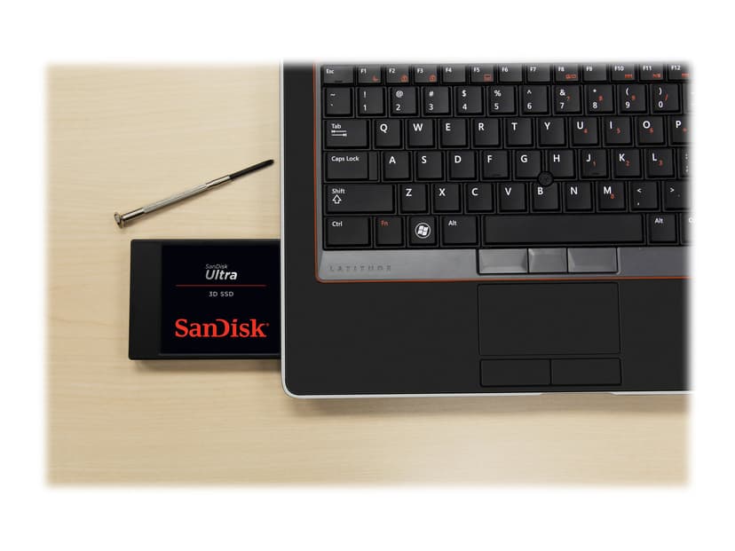 SanDisk Ultra 3D SSD-levy 2000GB 2.5" Serial ATA-600
