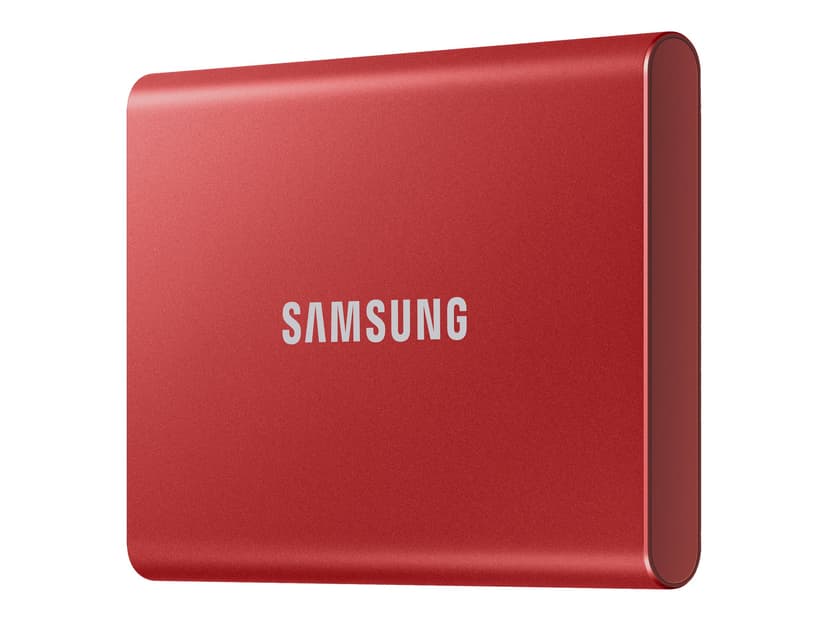 Samsung Portable SSD T7 1TB Rød