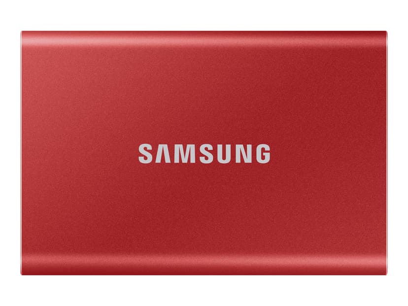 Samsung Portable SSD T7 1TB Rød