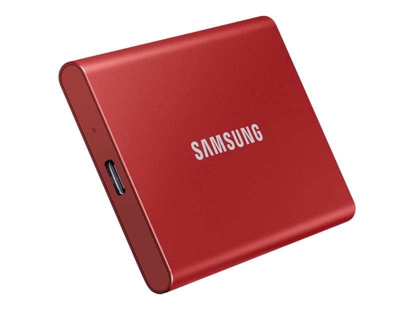 Samsung Portable SSD T7 1TB Rød