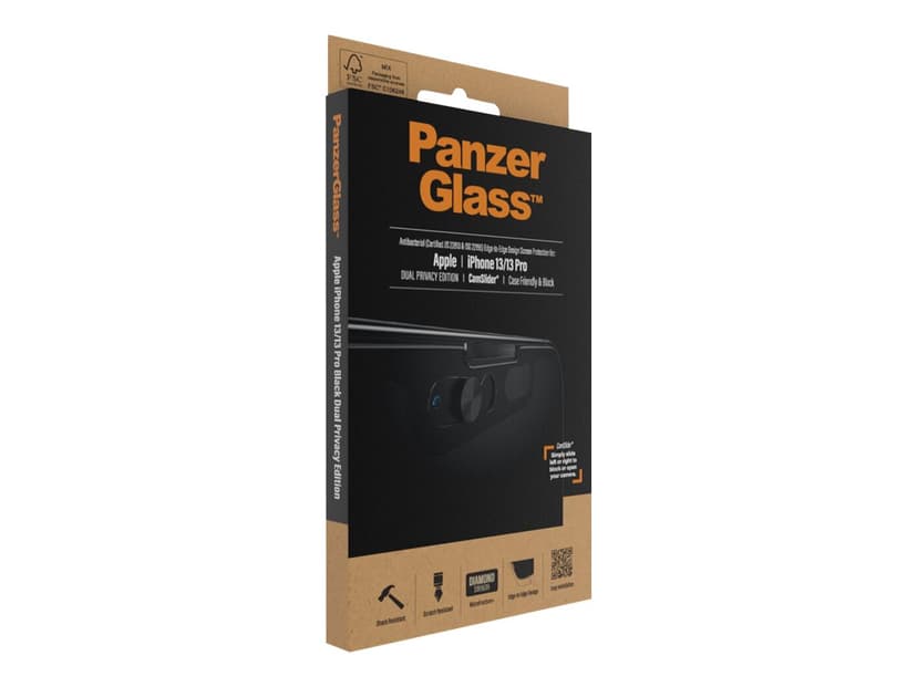 Panzerglass CamSlider Dual Privacy iPhone 13, iPhone 13 Pro