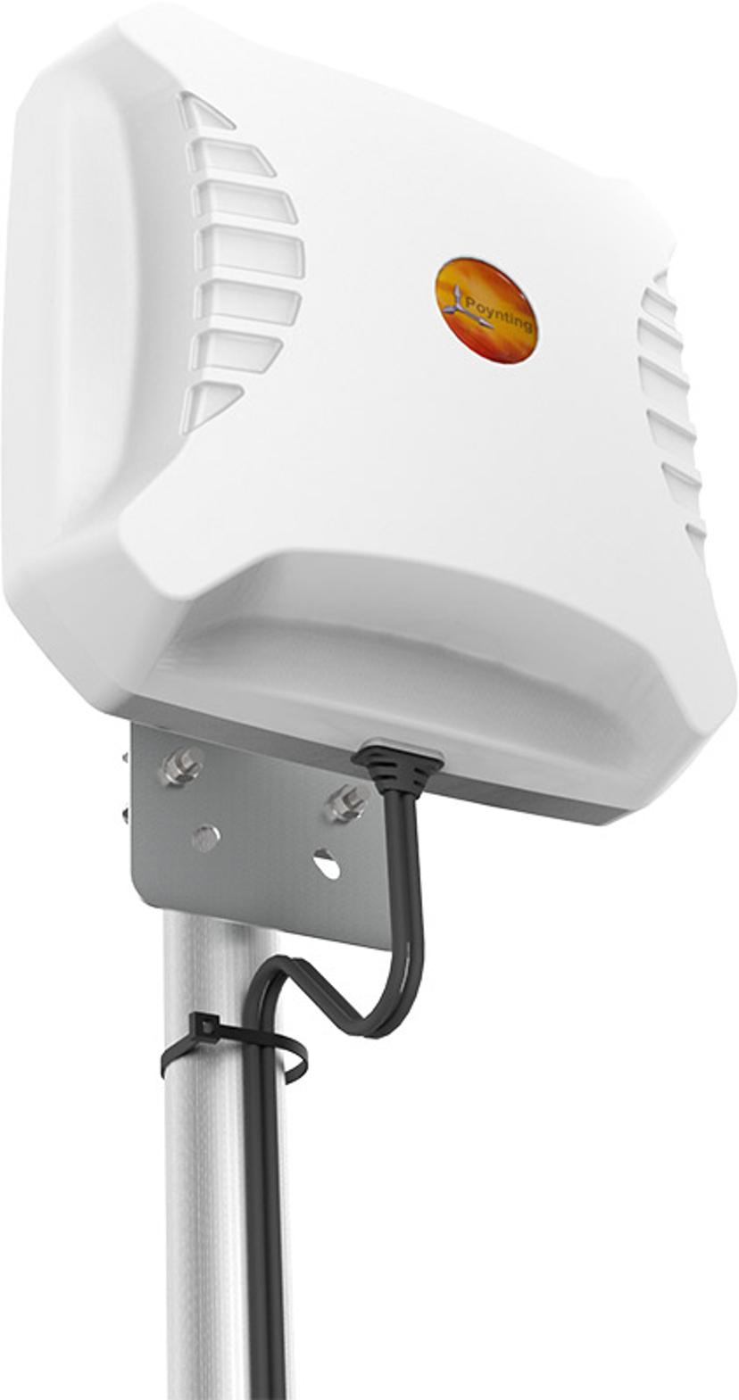 Zyxel Pakke med Zyxel NR5101 5G-router og Poynting XPOL-2-5G-antenne