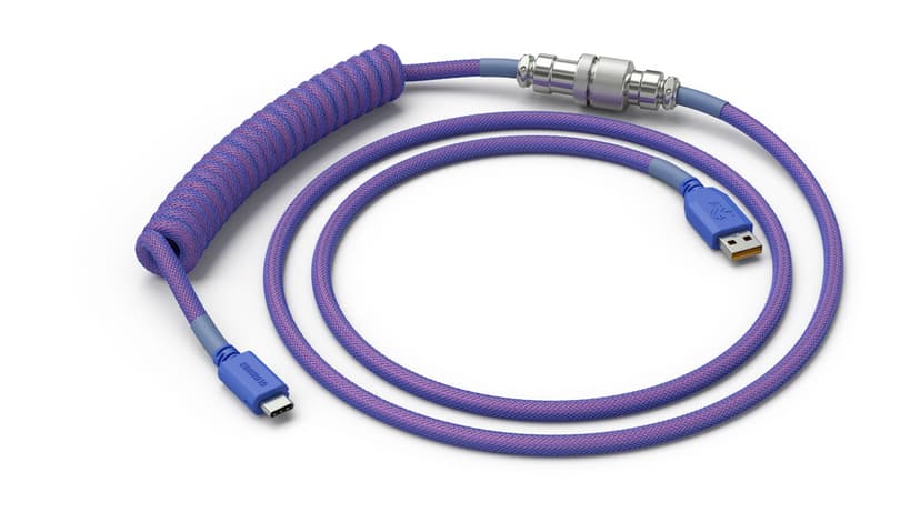 Glorious Coil Cable - Nebula 1.37m 24-stifts USB-C Hane 4-stifts USB typ A Hane