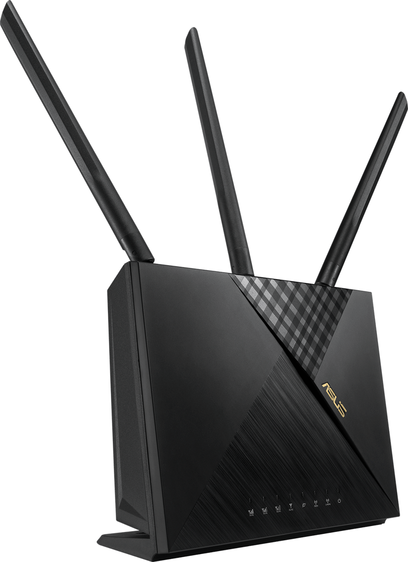 velstand Nogle gange nogle gange Underlegen ASUS 4G-AX56 trådløs 4G-router (90IG06G0-MO3110) | Dustinhome.dk