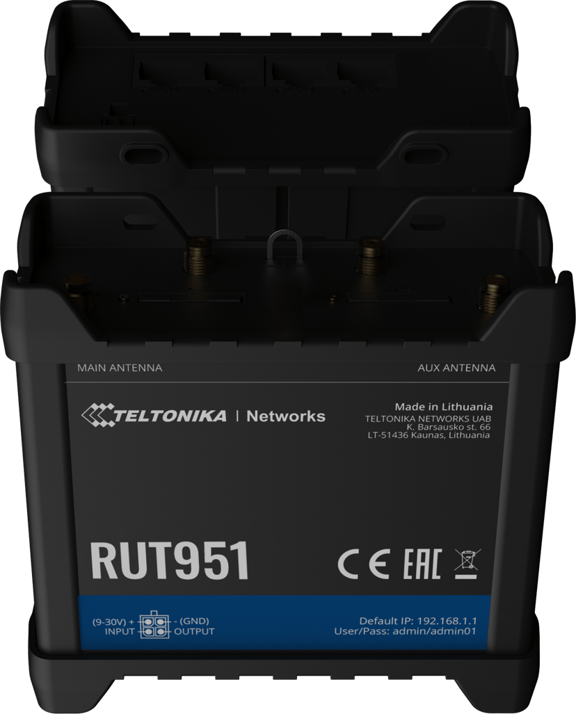 Teltonika RUT951 Industrial LTE Router - (Löytötuote luokka 2)