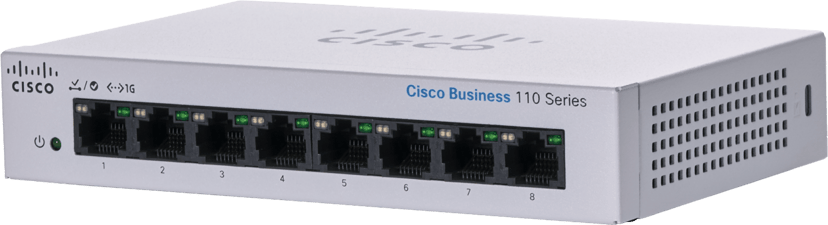 Cisco CBS110 8-Port Desktop Switch