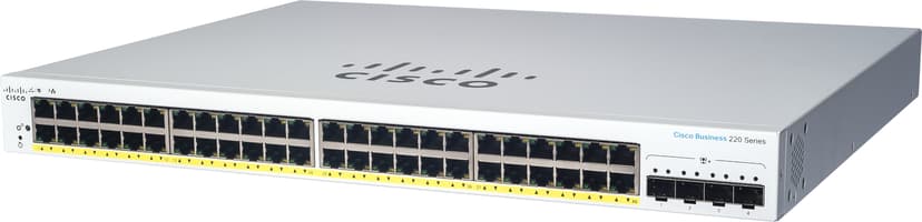 Cisco CBS220 48G 4SFP+ Smart Switch