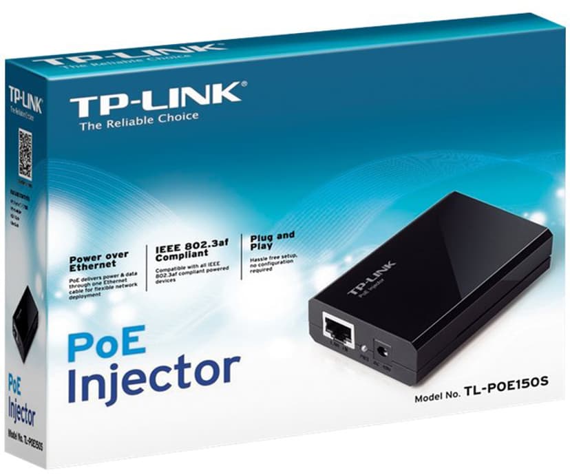 TP-Link PoE-injektori 802.3af 15.4W