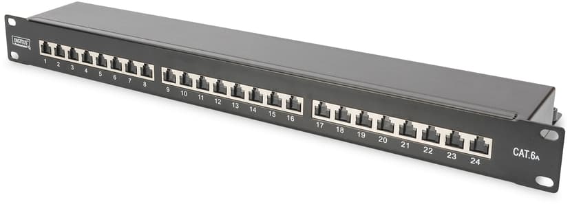 Digitus Patchpanel 24 porter Skjermet tvunnet parkabel (STP) CAT 6a