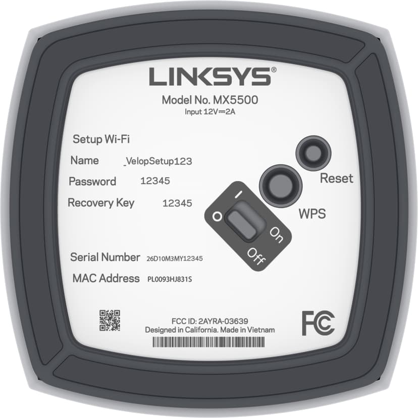 Linksys Atlas Pro 6 Dual-Band AX5400 Mesh WiFi 6 Router 2-pak