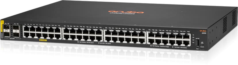 Aruba CX6000 48G 4SFP PoE 370W