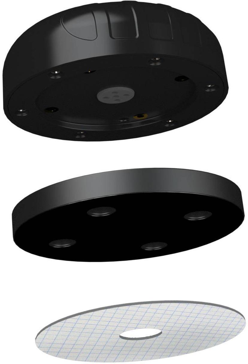 Poynting PUCK-12 ympärisäteilevä antenni, Bluetooth ja 2X2 MIMO Wi-Fi, musta