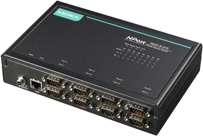 Moxa NPort 5650-8-DTL 8-Port Device Server