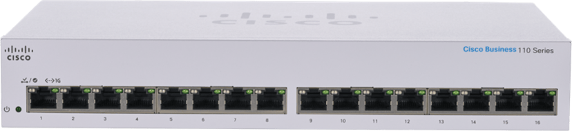 Cisco CBS110 16-Port Desktop Switch (CBS110-16T-EU)